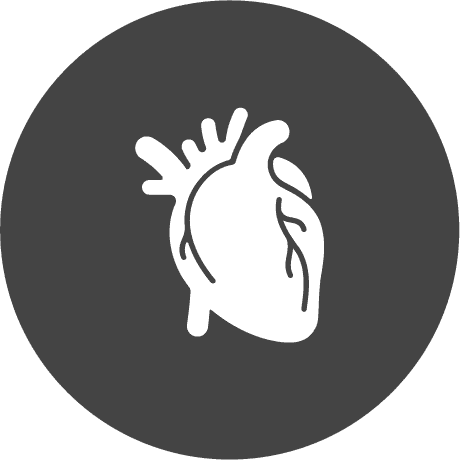 logo corazon forma pestaña