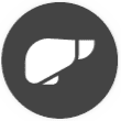 logo higado forma